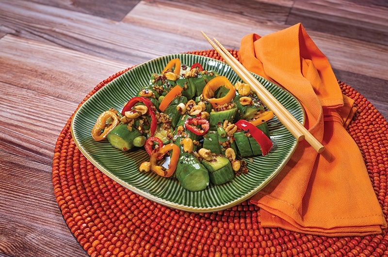 Spicy Cucumber Salad