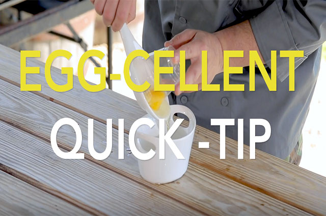 Quick Tip: Egg White Separation