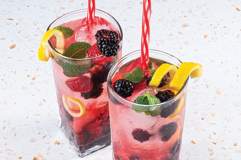 Very Berry Refreshing Cocktail