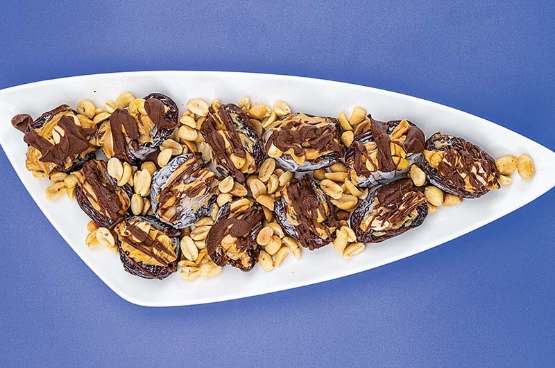 Frozen Peanut Butter Dates