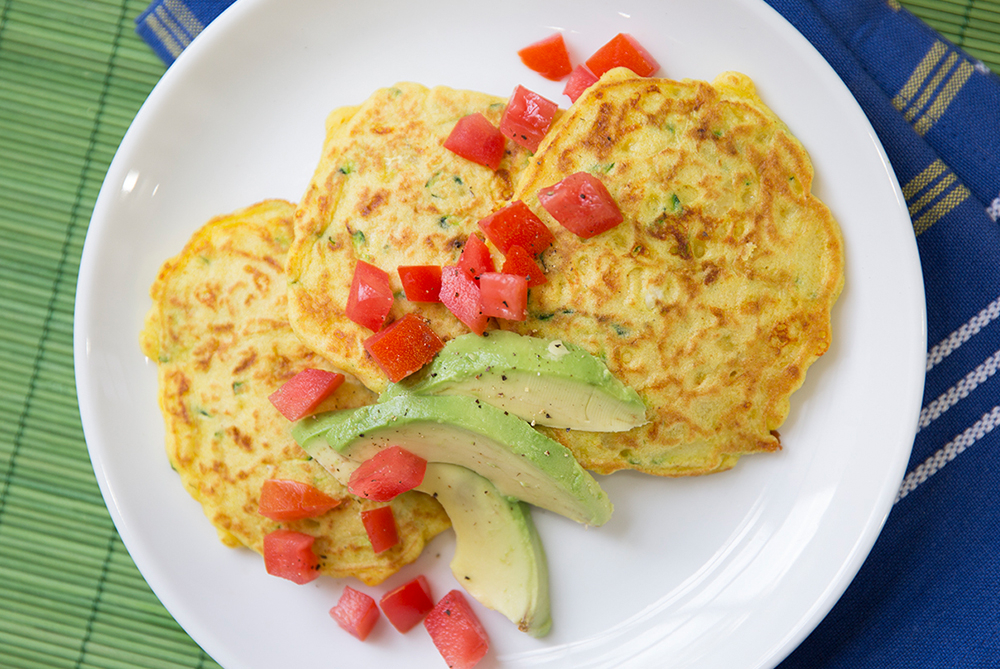 Cheesy Zucchini Cakes