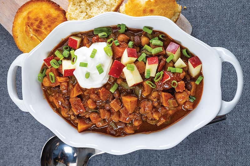 Sweet Potato and Veggie Chili