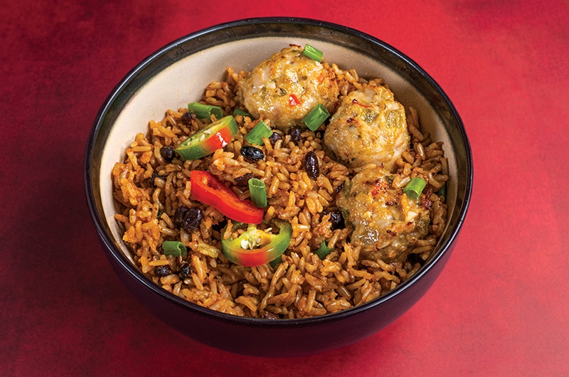 Tex Mex Chicken Meatballs