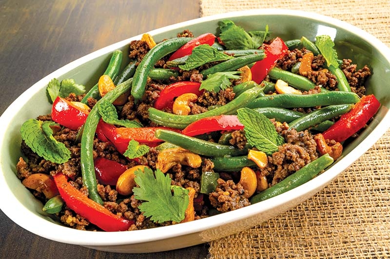 Beef and Bean Stir-Fry