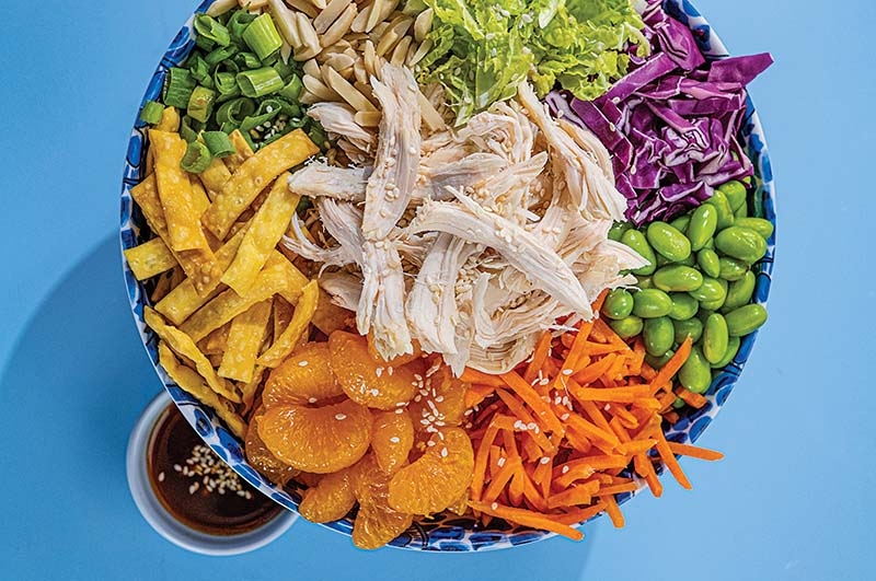 Chopped Asian Chicken Salad