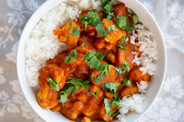 Coconut Shrimp Curry