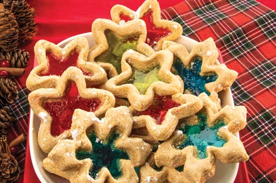 Kodiak Cakes Stained Glass Cookies