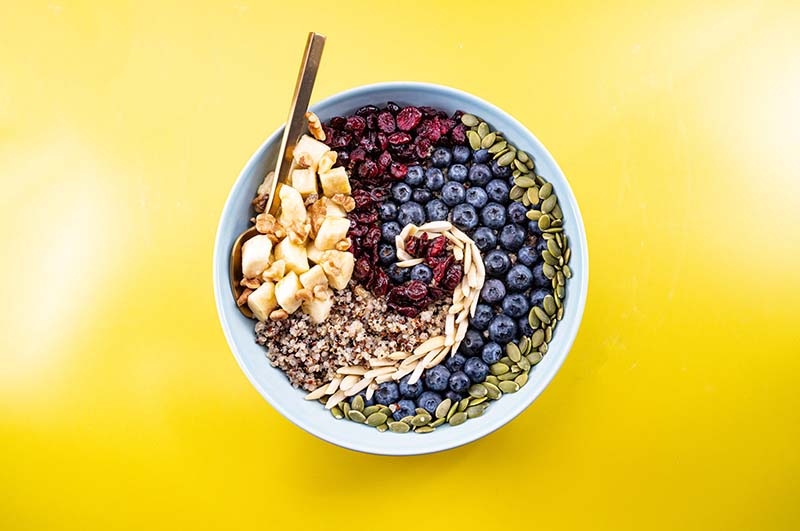 Quinoa Breakfast Bowl