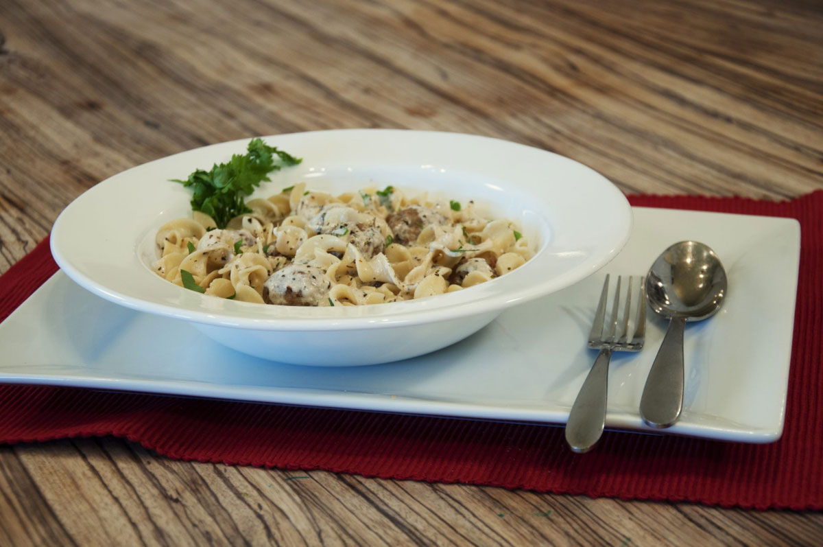 Meatball Stroganoff