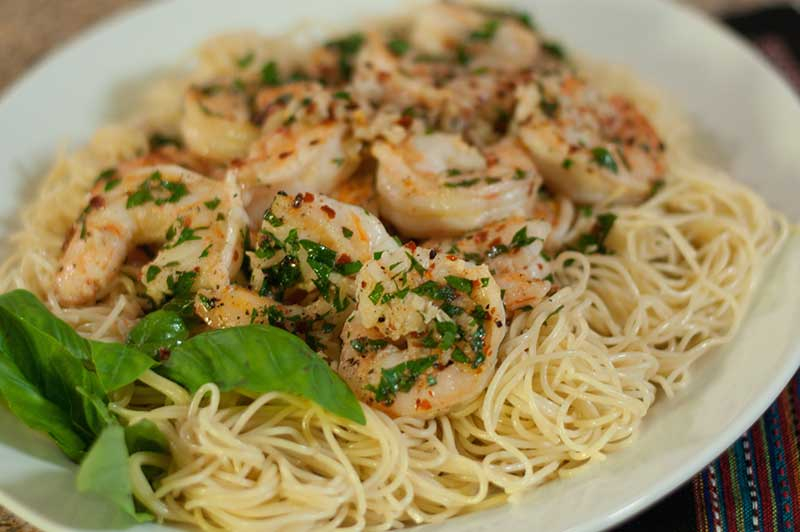 Pinot Grigio Shrimp Scampi