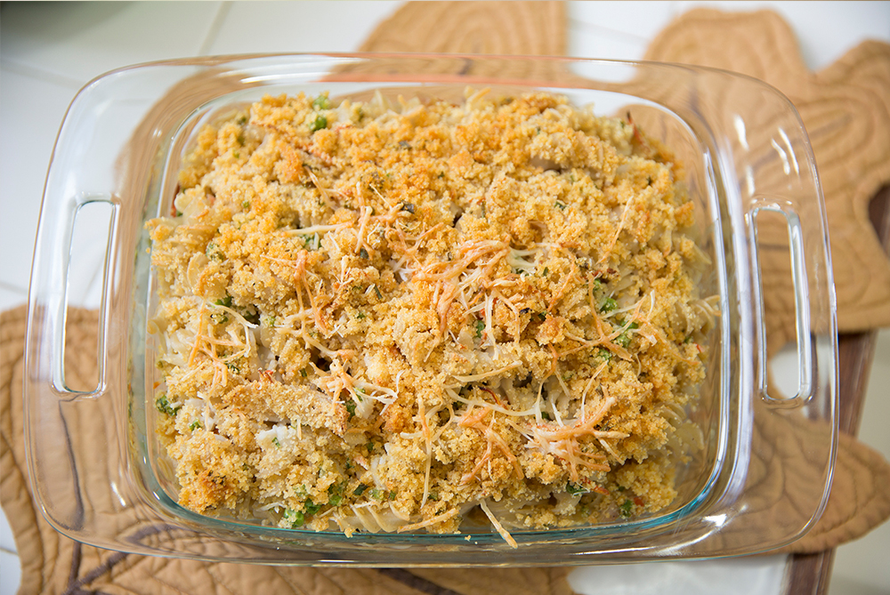 Creamy Chicken Pasta Bake