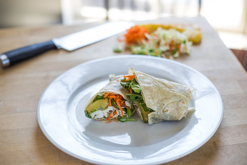 Hawaiian Chicken Wrap