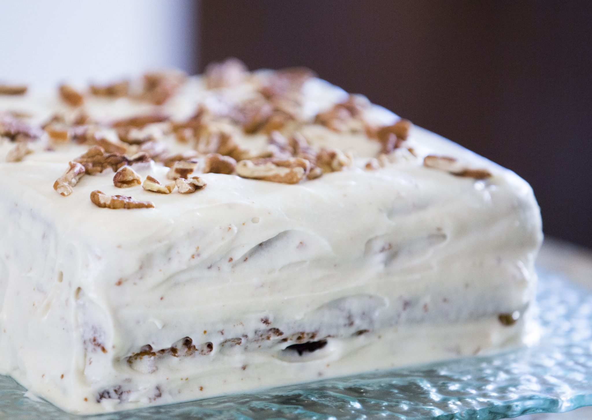 Honey Ginger Carrot Cake