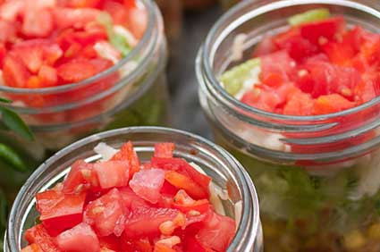 Abby J&rsquo;s Bean &amp; Herb Mason Jar Taco Salads