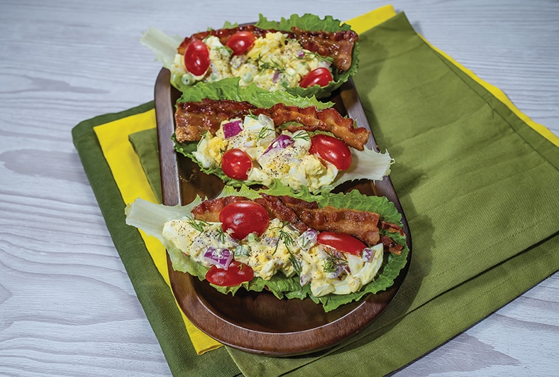 Egg Salad Lettuce Wrap