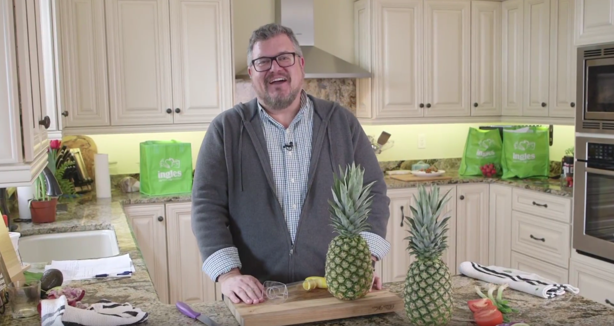Coring a Pineapple