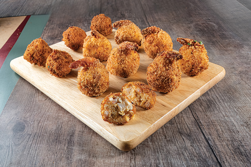 Shrimp and Grit Bites