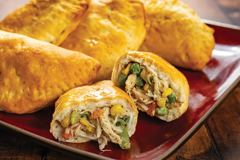 Handheld Chicken Pot Pies