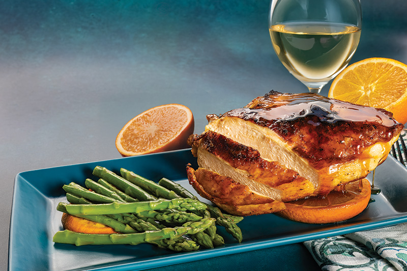 Honey Orange Glaze Chicken