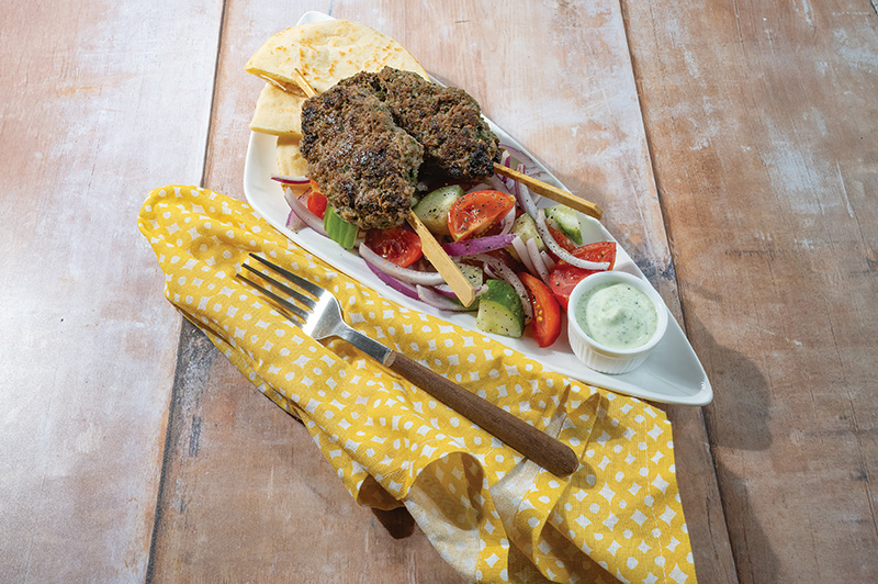 Hickory Nut Gap  Mediterranean Beef Kofta