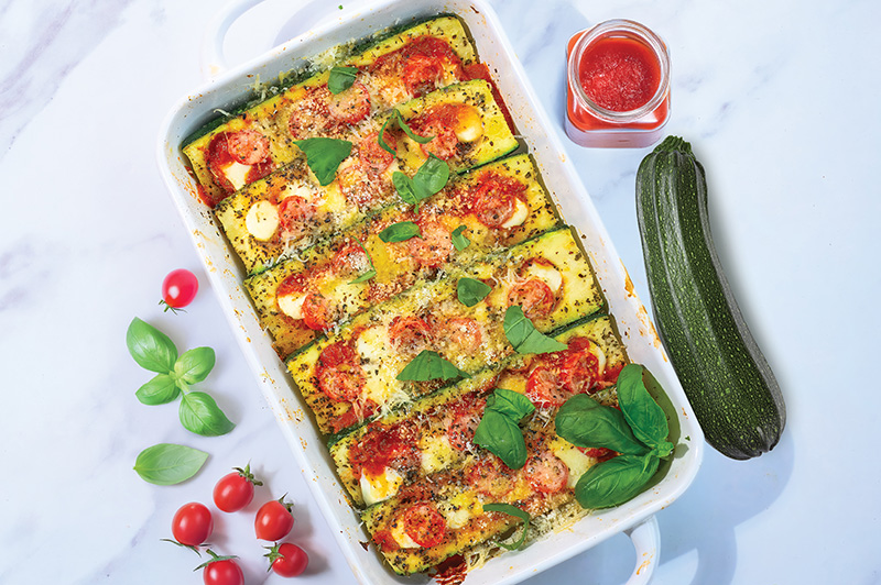Margarita Zucchini Boats